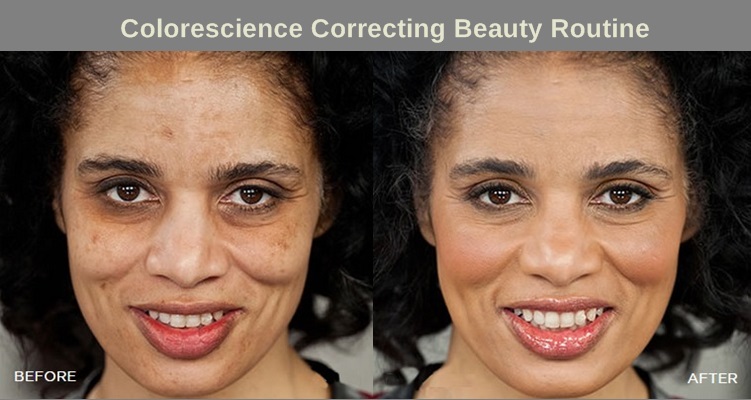 colorescience-before-after-correcting-beauty-routine